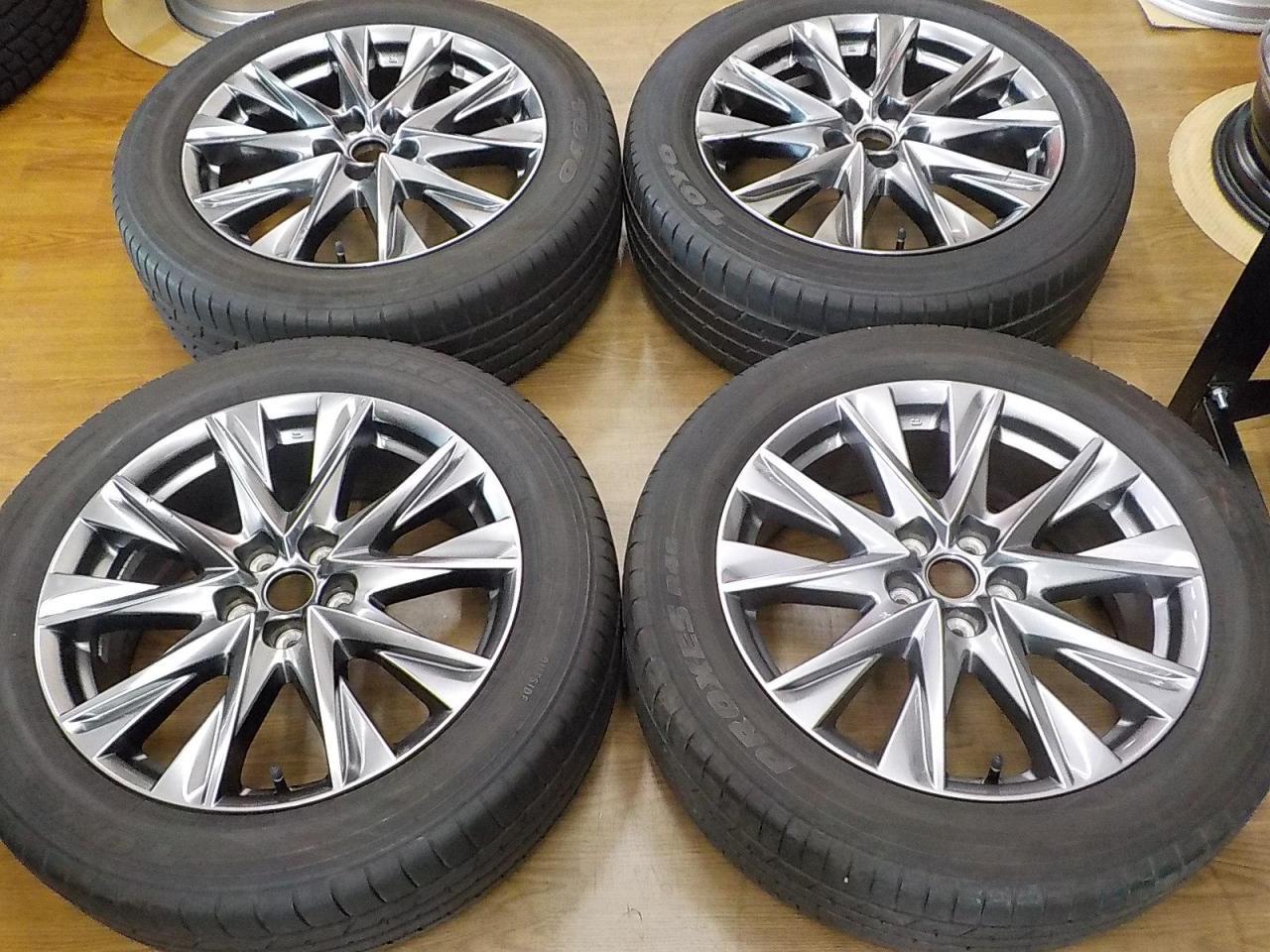 マツダ CX-5純正ホイール + TOYO PROXES R46 ※タイヤ製造年式バラバラ 