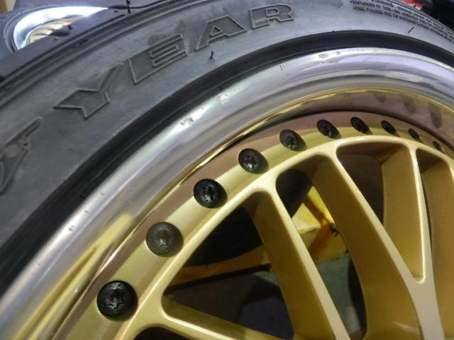 WORK(ワーク) VS(ブイエス) XX ゴールド + GOODYEAR(グッドイヤー) GOODYEAR EAGLE LS EXE