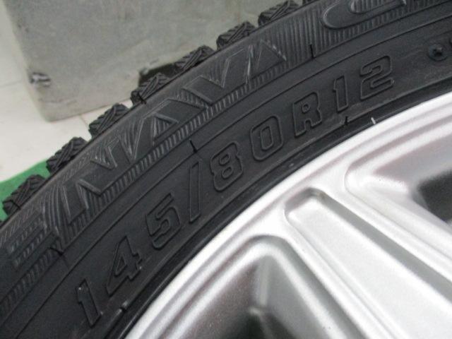 BRIDGESTONE(ブリヂストン) BALMINUM(バルミナ) VR5 (4HOLE)  + GOODYEAR(グッドイヤー) ICE NAVI CAROG