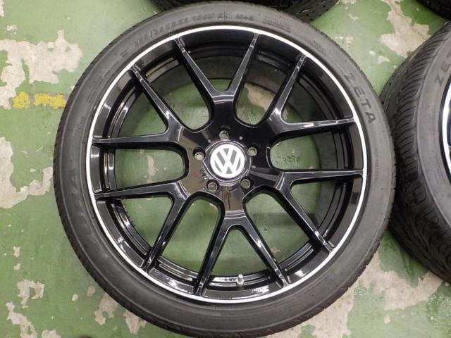 嘉衛門 22インチアルミホイール + AZURA ZETA 285/35ZR22