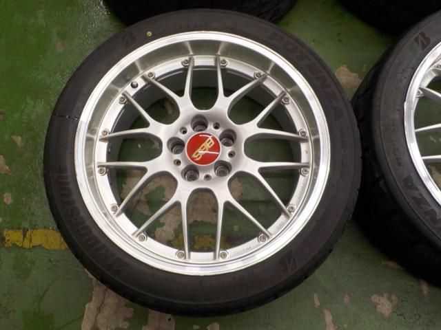 BBS(ビービーエス)  RS-GT  + BRIDGESTONE(ブリヂストン) POTENZA RE-12D