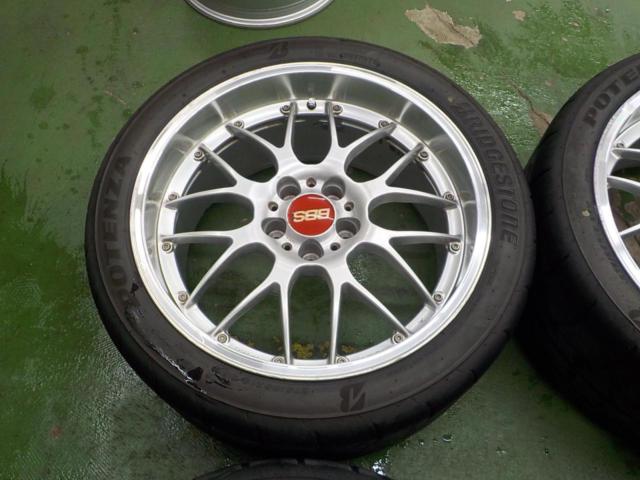 BBS(ビービーエス)  RS-GT  + BRIDGESTONE(ブリヂストン) POTENZA RE-12D