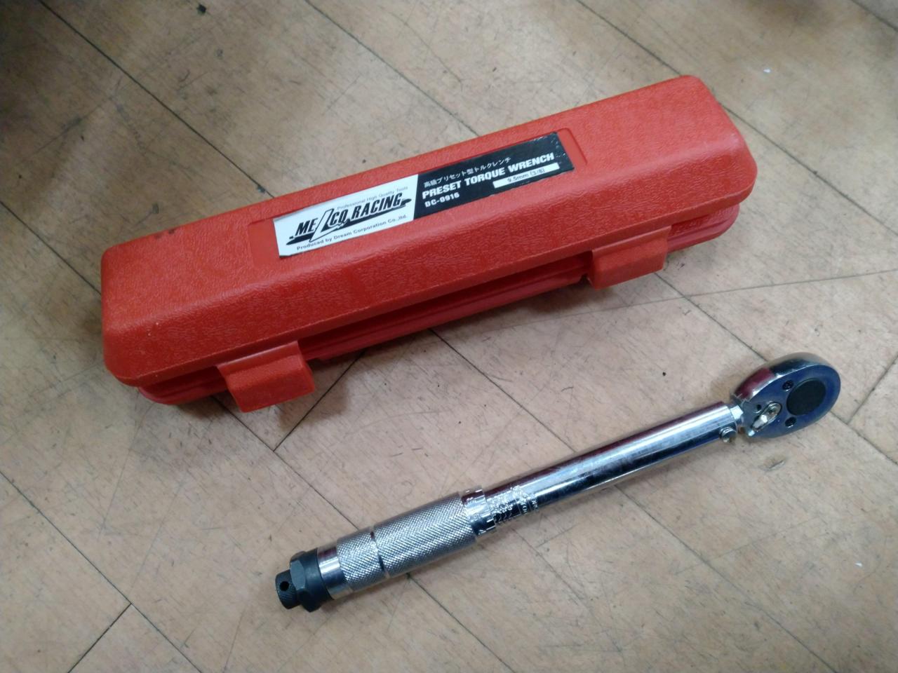 MELCO RACING プリセット型トルクレンチ DC0916 カー用品 メンテナンス 工具を通販で購入する 中古カー＆バイク用品