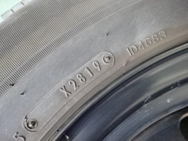 トヨタ純正(TOYOTA)  200系ハイエース 純正スチールホイール  + DUNLOP(ダンロップ) ENASAVE VAN01  4本セット