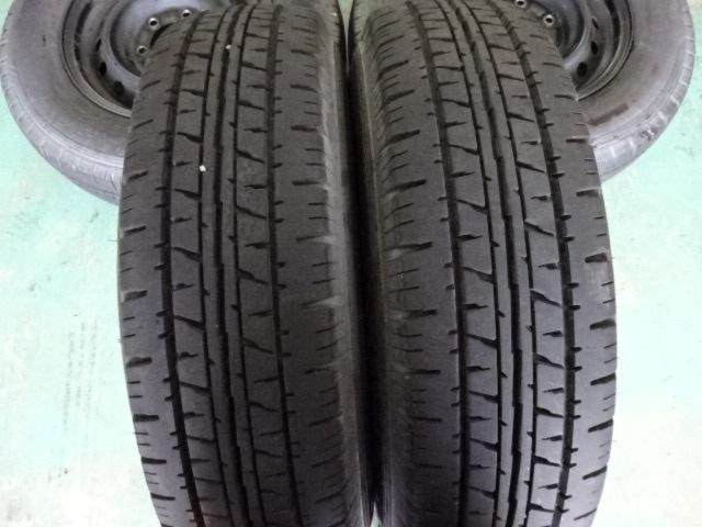 トヨタ純正(TOYOTA)  200系ハイエース 純正スチールホイール  + DUNLOP(ダンロップ) ENASAVE VAN01  4本セット