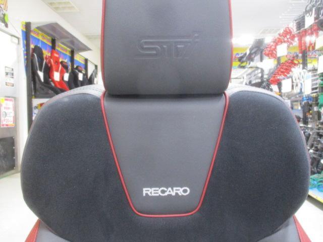 スバル(SUBARU) WRX STI/VAB純正オプション RECAROシート 運転席側 