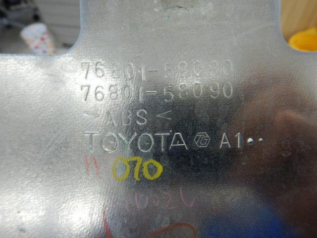 NI2203-7005 TOYOTA 20アルファード/ヴェルファイア前期純正バックドアガーニッシュ/リアナンバーガーニッシュ