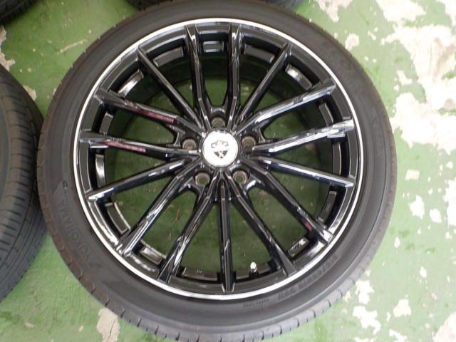 ESTROSA 15本スポークホイール  + YOKOHAMA(ヨコハマ) YOKOHAMA ECOS ES31 215/45R18