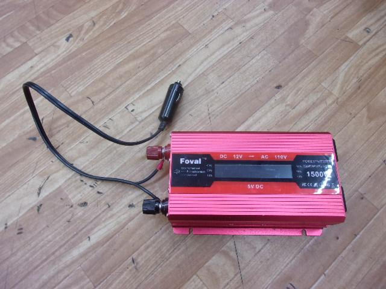 Foval 1500w インバーター | 中古品 | アップガレージ 福岡飯塚店 | カー用品 電装系 その他電装系を通販で購入する | 中古 ...