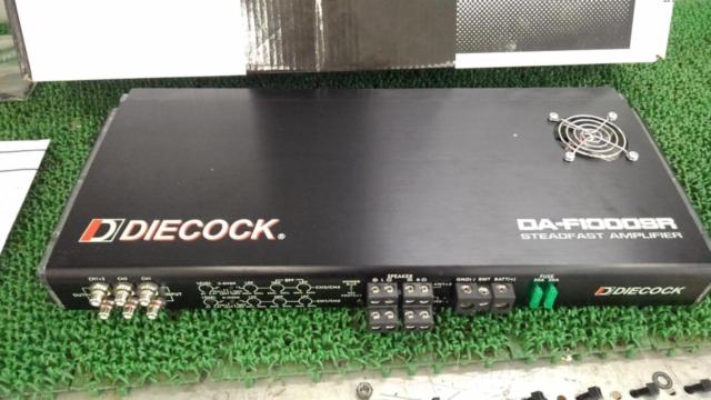 DIECOCK DA-F1000SR 4chマルチパワーアンプ | カー用品 アンプを通販で 