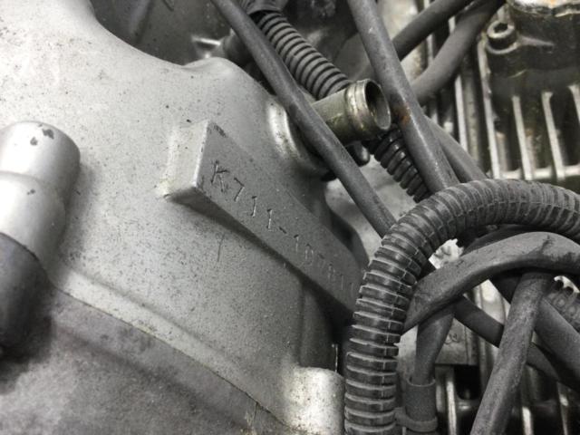 【ジャンク】 SUZUKI(スズキ) [K711-107811] カタナ400 エンジン 1台