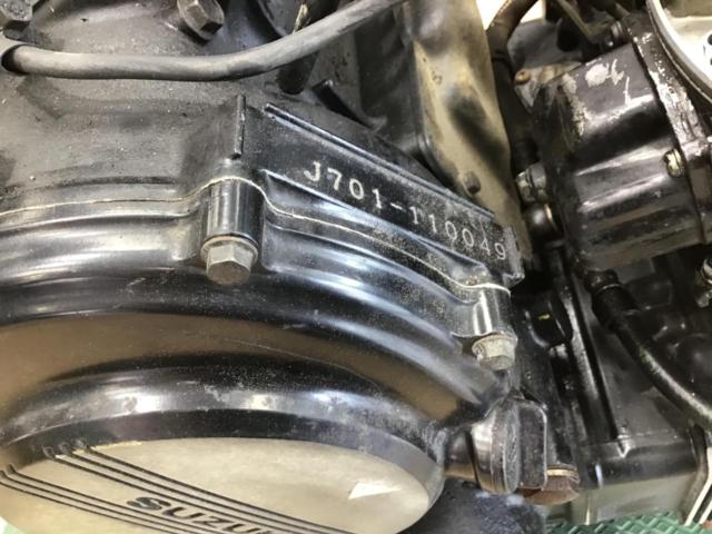 【値下げ!!】 SUZUKI(スズキ) [J701-110049] GS250純正 エンジン(単体)+キャブレター 1基/1セット #現状販売品/無保証