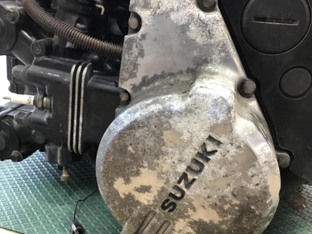 【値下げ!!】 SUZUKI(スズキ) [J701-110049] GS250純正 エンジン(単体)+キャブレター 1基/1セット #現状販売品/無保証