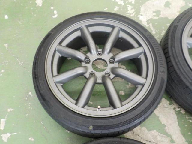 watanabe(ワタナベ) EIGHT SPOKE(エイトスポーク) EIGHT SPOKE (ALUMINUM WHEEL)  + Continental(コンチネンタル) contisport