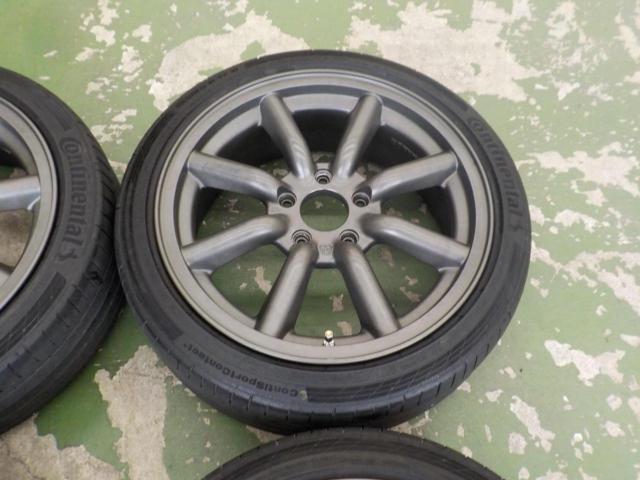 watanabe(ワタナベ) EIGHT SPOKE(エイトスポーク) EIGHT SPOKE (ALUMINUM WHEEL)  + Continental(コンチネンタル) contisport