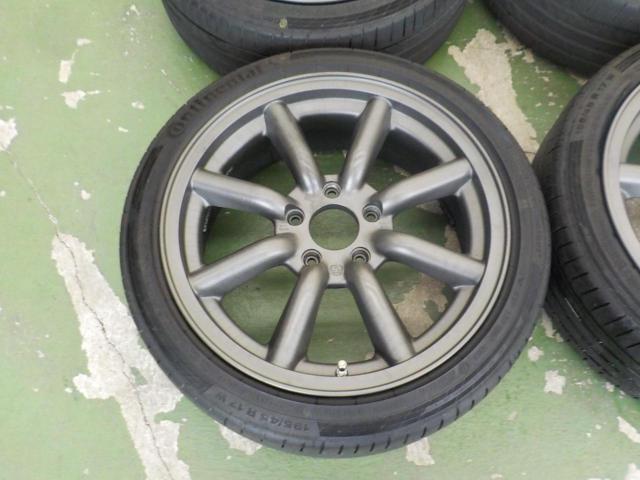watanabe(ワタナベ) EIGHT SPOKE(エイトスポーク) EIGHT SPOKE (ALUMINUM WHEEL)  + Continental(コンチネンタル) contisport