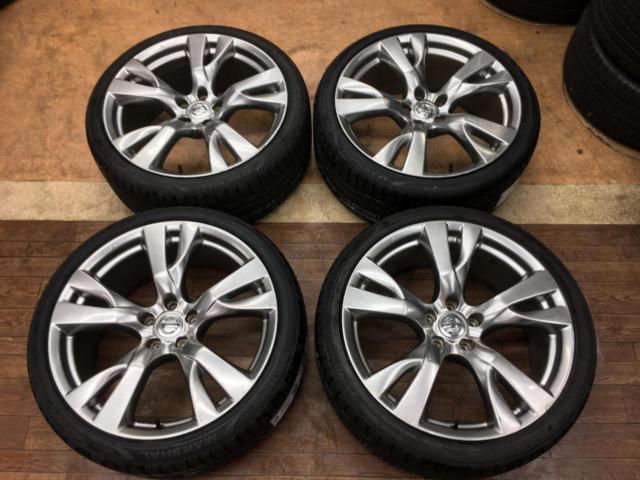 日産純正(NISSAN) Y51 フーガ 370GT 純正20インチホイール + KUMHO 