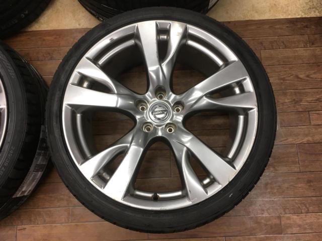 日産純正(NISSAN) Y51 フーガ 370GT 純正20インチホイール + KUMHO 