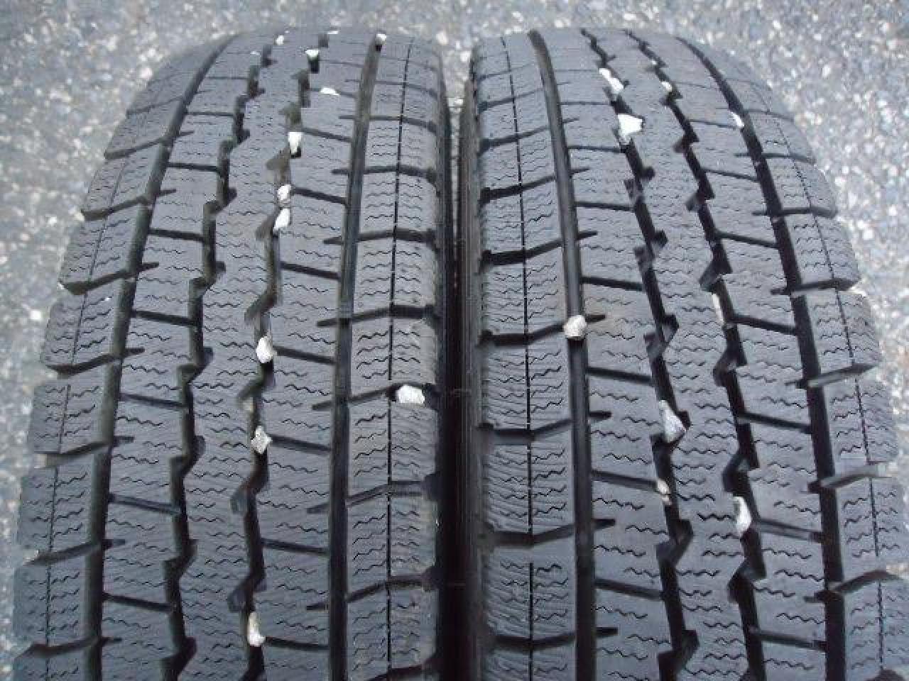 DUNLOP WINTERMAXX VAN SV01 145R12 6PR スタッドレスタイヤのみ4本 