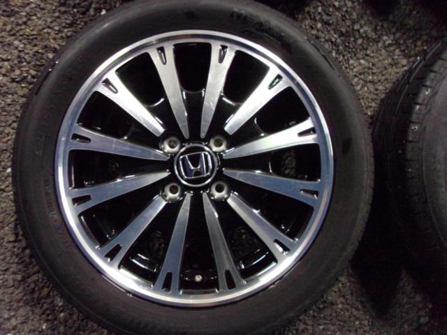 ホンダ純正(HONDA) JF1 N-BOXカスタム純正ホイール + BRIDGESTONE 