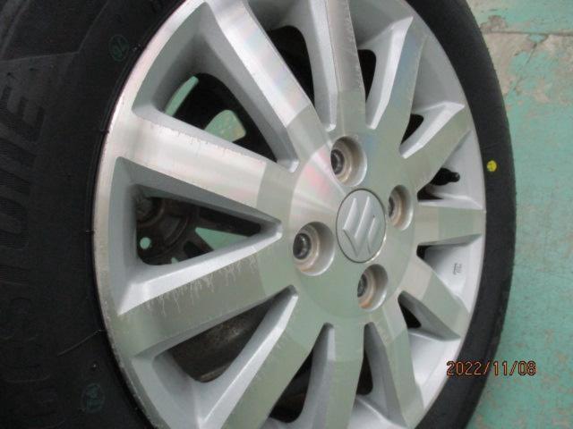 スズキ純正(SUZUKI)  MH21ワゴンR純正ホイール    + BRIDGESTONE(ブリヂストン) BLIZZAK VRX2