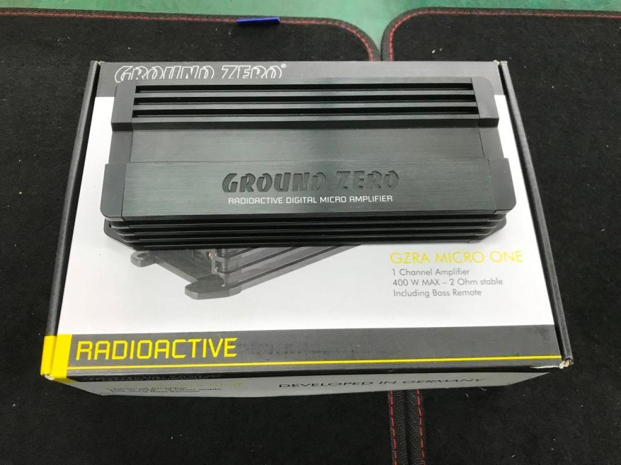 GROUND ZERO GZRA MICRO ONE カー用品 アンプを通販で購入する 中古カー＆バイク用品の販売ならアップガレージ