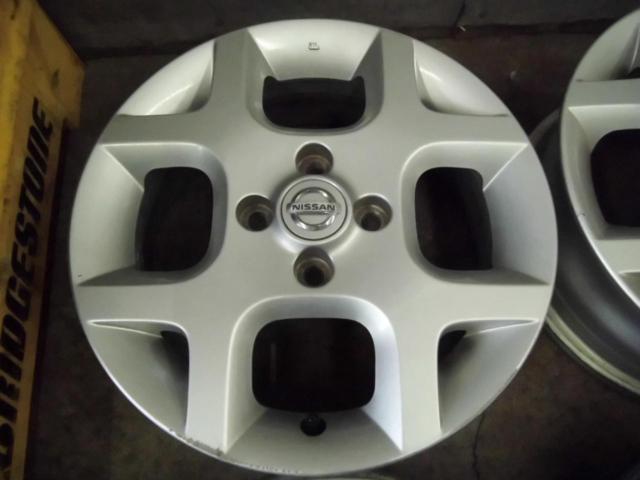 日産純正(NISSAN)  キューブ純正アルミホイール