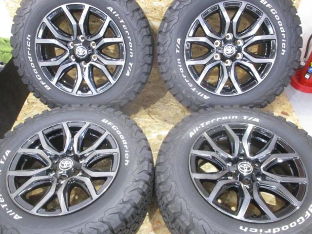 トヨタ純正(TOYOTA) GR SPORT ハイラックス純正ホイール + BFGoodrich 