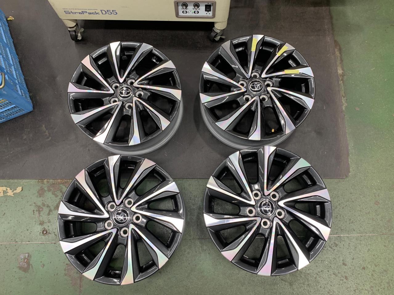 トヨタ 90系 ヴォクシー S-Zグレード 純正ホイール | 目立った傷や汚れ 