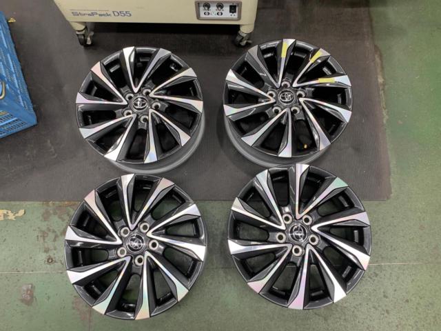 トヨタ 90系 ヴォクシー S-Zグレード 純正ホイール | 目立った傷や汚れ 