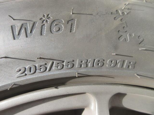 RX2004-3543S TARGA TECMAG Type 211R マットガンメタリック + KUMHO WINTERCRAFT ice Wi61 4本セット