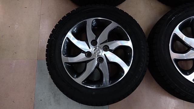 スズキ純正(SUZUKI) パレットSW/MK21S アルミホイール + BRIDGESTONE 