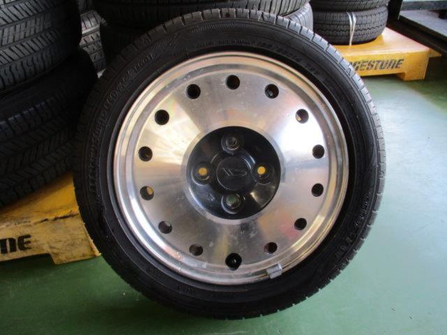 ダイハツ ネイキッド 純正ホイール + GOODYEAR EfficientGripECOHybrid 