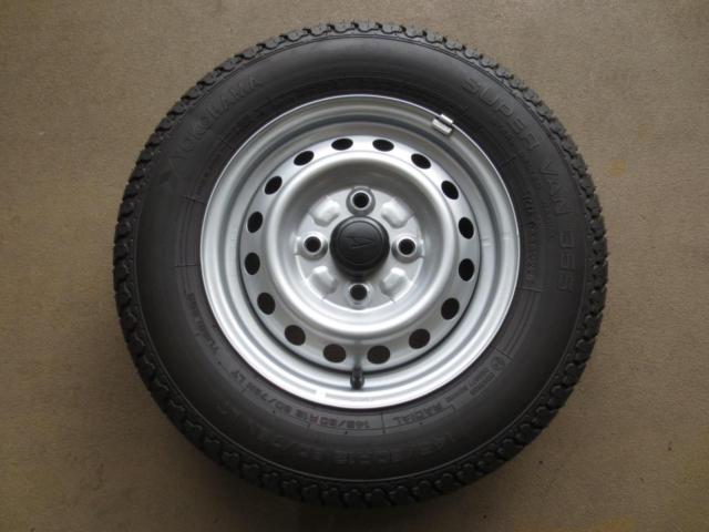 SUPER VAN 355 12インチ タイヤホイールセットDAIHATSU純正（YOKOHAMA  