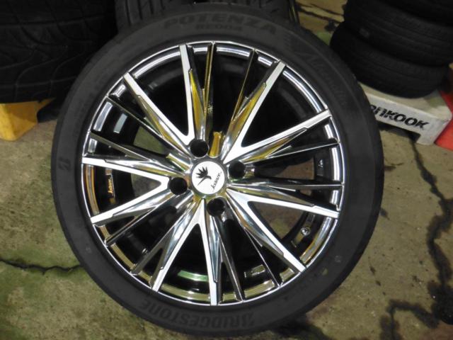 weds Kranze ELABORAR 331 EVO + BRIDGESTONE POTENZA Adrenalin RE004