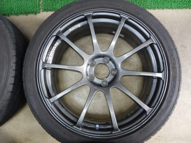 YOKOHAMA(ヨコハマ) ADVAN Racing(アドバンレーシング) ADVAN RACING RS  + DUNLOP(ダンロップ) LE MANS Ⅴ 4本セット