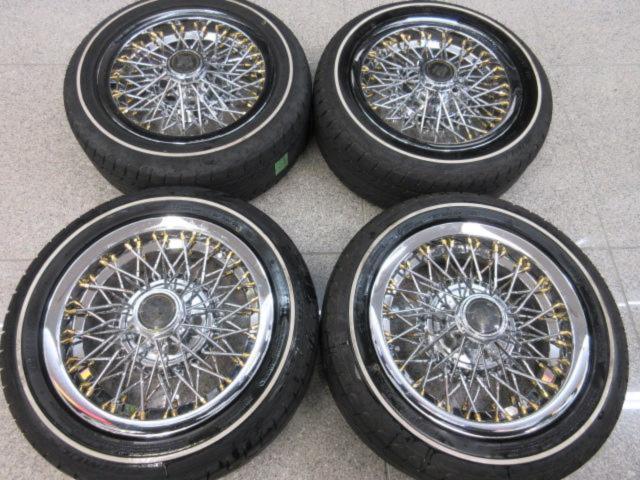 RAYS SEBRING Vintage ワイヤーホイール + VITOR FORMULA X ホワイト 
