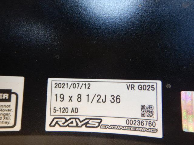 RAYS(レイズ) VOLK RACING(ボルク レーシング) G025  + YOKOHAMA(ヨコハマ) ADVAN SPORT V105