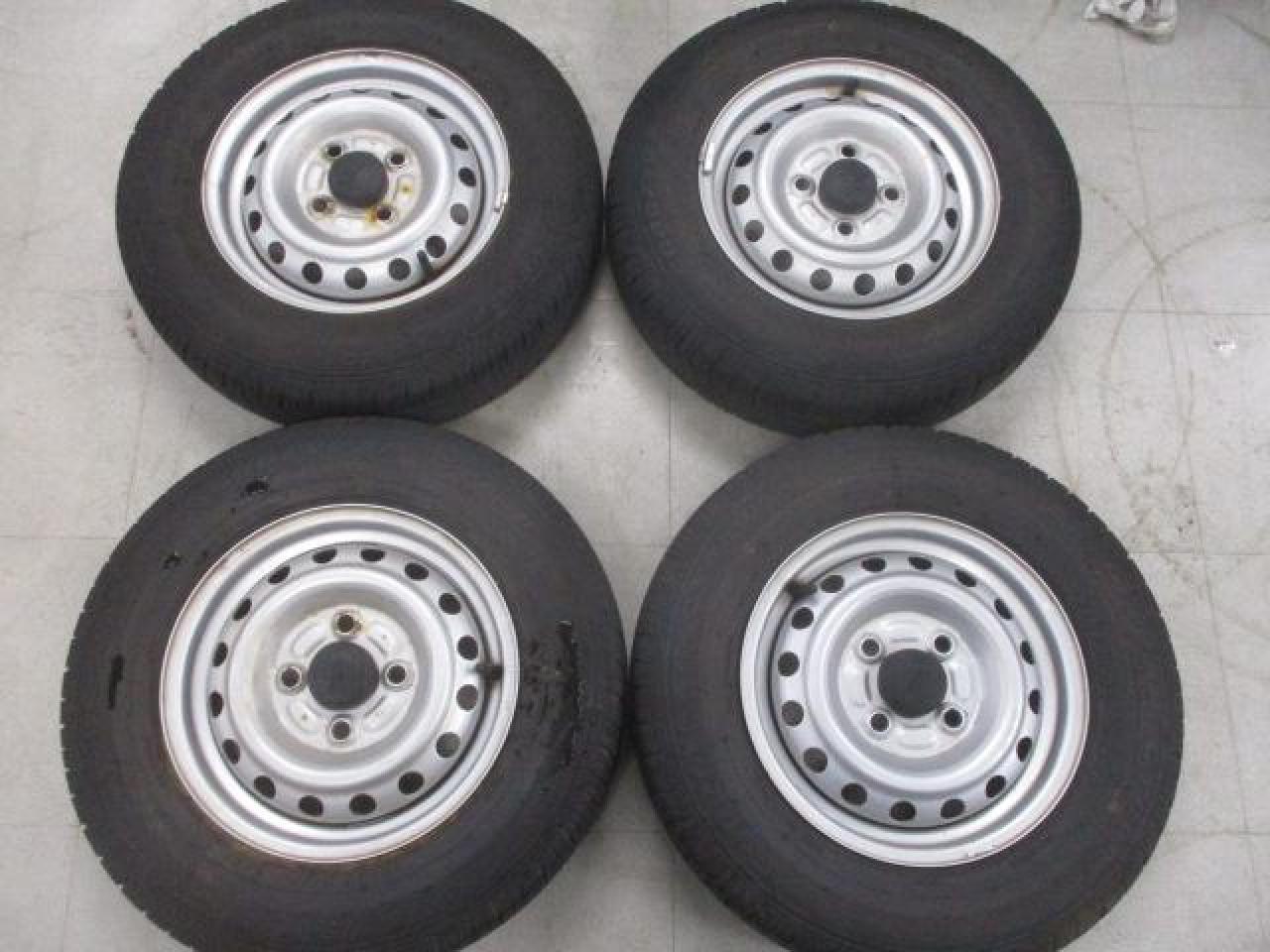 ダイハツ純正(DAIHATSU) 純正スチールホイール + GOODYEAR(グッドイヤー) GOODYEAR(グッドイヤー) GT080