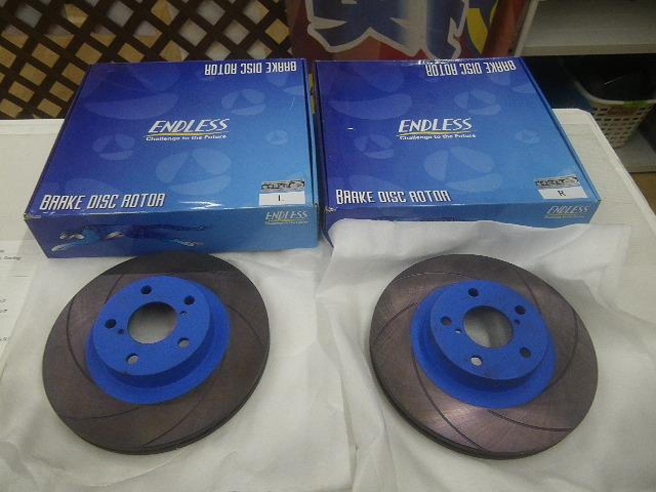 ENDLESS(エンドレス) ベーシックスリット フロントブレーキローター カー用品 ブレーキ系 ローターを通販で購入する 中古カー