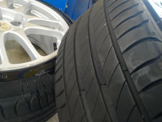 三菱 ランサーエボリューションⅨ・9/CT9A 純正ホイール+MICHELIN 