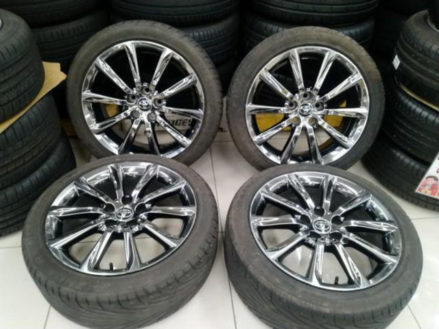 トヨタ純正(TOYOTA) マークX 130系 RDS 後期純正ホイール + KENDA KR20 