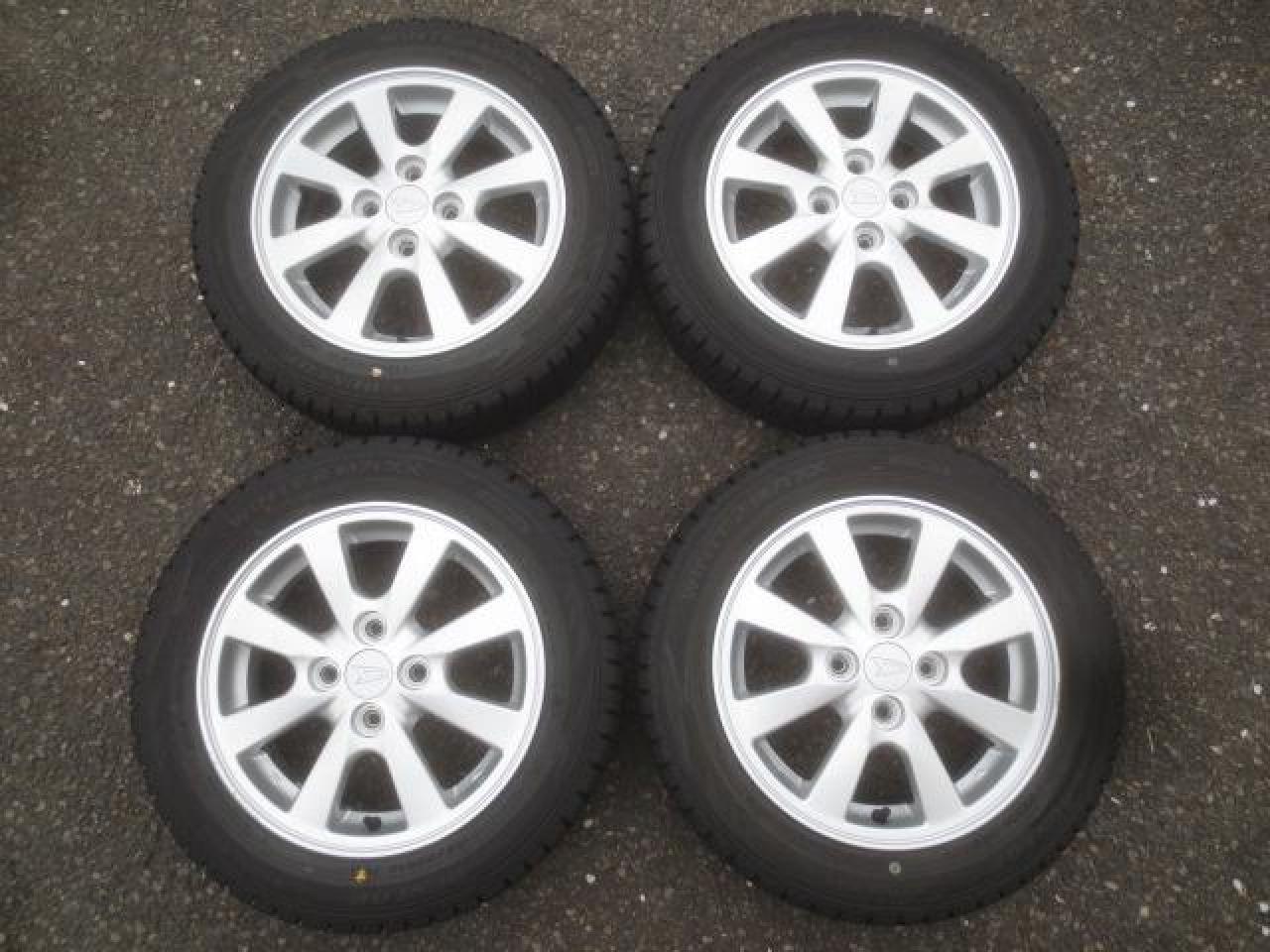 ダイハツ純正 タント 14インチ + DUNLOP WINTERMAXX WM02 155/65-14 