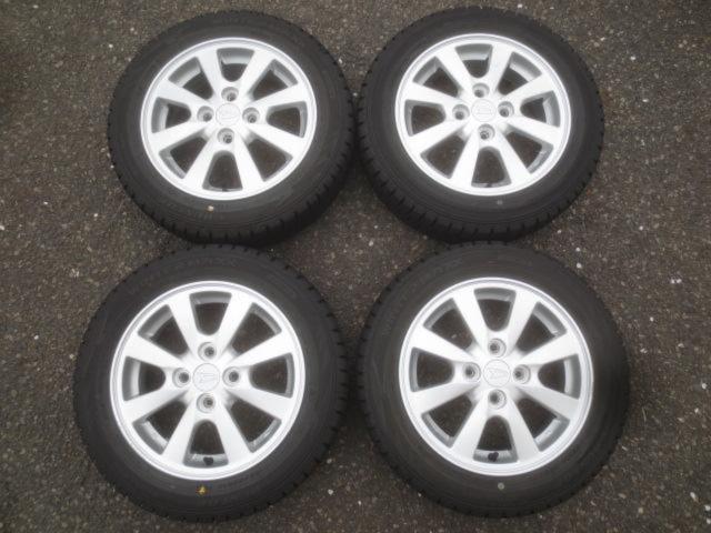 ダイハツ純正 タント 14インチ + DUNLOP WINTERMAXX WM02 155/65-14 