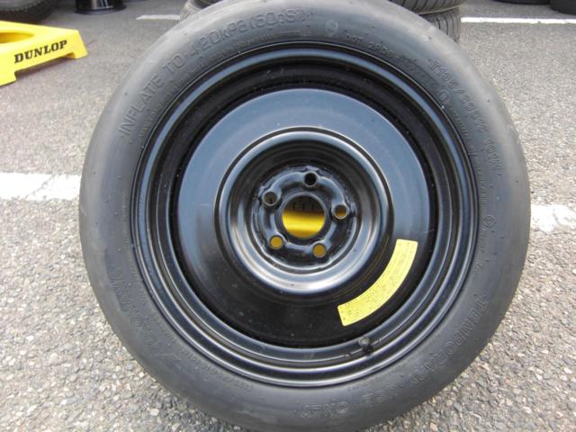 トヨタ 86(ZN6/後期) 純正スペアタイヤ YOKOHAMA T135/80D16 101M 1本 