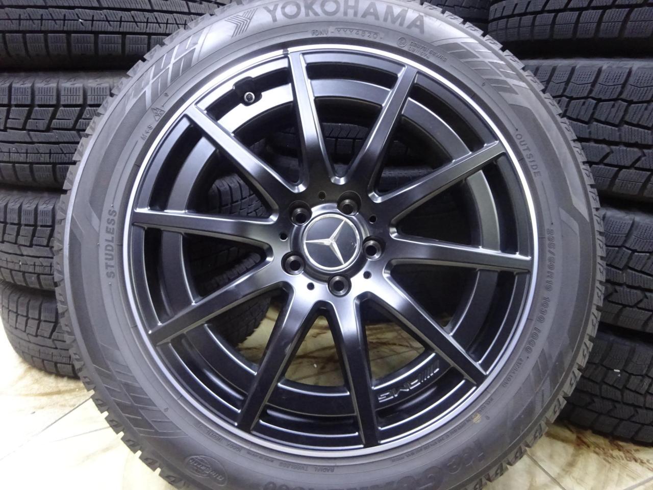 メルセデスベンツ純正 AMG GLA35 H247 ホイール + YOKOHAMA ice GUARD 