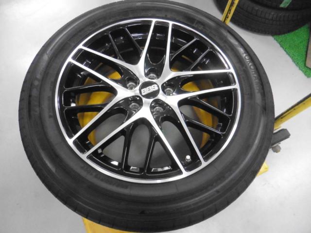 BBS(ビービーエス) GERMANY(ジャーマニー) CS (5HOLE)  + YOKOHAMA(ヨコハマ) BluEarth-XT AE61