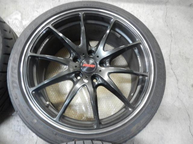 RX2304-465S RAYS VOLK RACING G25  + DUNLOP DIREZZA DZ102(2本) + ZⅢ(2本) 4本セット