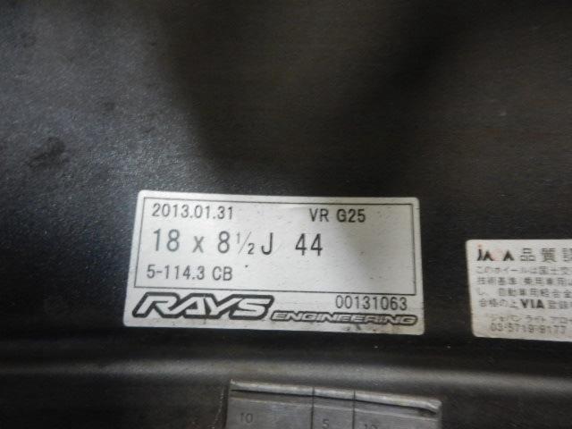 RX2304-465S RAYS VOLK RACING G25  + DUNLOP DIREZZA DZ102(2本) + ZⅢ(2本) 4本セット