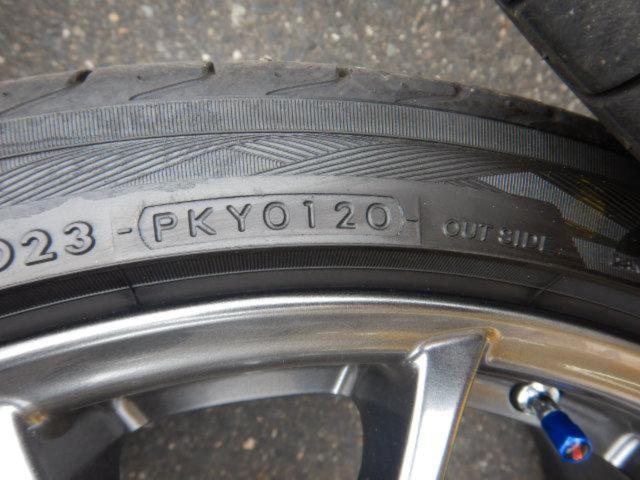 スバル純正(SUBARU)  WRX STi純正OP BBS RG523  + YOKOHAMA(ヨコハマ) ADVAN Sport V105